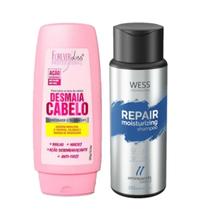Forever Cd Desmaia Cabelo 300ml + Wess Shampoo Repair 250ml