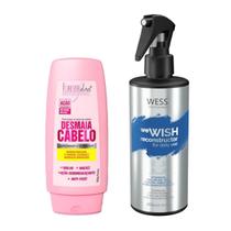 Forever Cd Desmaia Cabelo 300ml + Wess We Wish 260ml