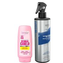 Forever Cd Desmaia Cabelo 300ml + Wess We Wish 500ml