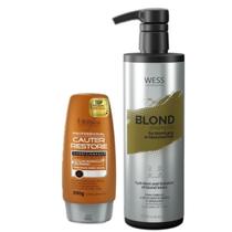 Forever Cond Cauter Restore 200g + Wess Blond Shampoo 500ml