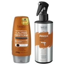 Forever Cond Cauter Restore 200g + Wess Finish 250ml