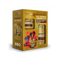 Forever Liss Banho de Verniz Kit Especial Shampoo 300ml + Máscara 250g