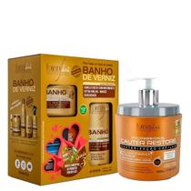 Forever Liss Cauter Restore e Kit Especial Banho De Verniz