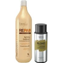 Forever Liss Cond Repair 1L + Wess Blond Cond. 250ml