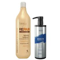 Forever Liss Cond Repair 1L + Wess Nano Passo 2 - 500ml