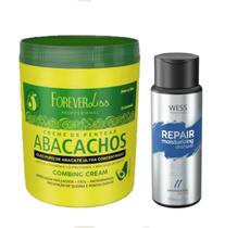 Forever Liss Creme Abacachos 950g +Wess Shampoo Repair 250ml
