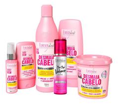 Forever Liss Desmaia Cabelo Completo 350G + Bye Bye 300Ml