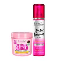 Forever Liss Kit Bye Bye Volume + Másc. Desmaia Cabelo 200g