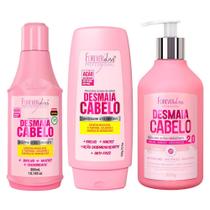 Forever Liss Kit Desmaia Cabelo 2.0 Shampoo 300ml, Condicionador 300g, Máscara Mais Potente 200g