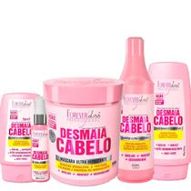 Forever Liss - Kit Desmaia Cabelo Completo Com Máscara 950g