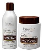 Forever Liss Kit Mandioca Shampoo 300Ml + Máscara 250G