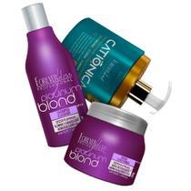Forever Liss Kit Platinum Blond + Máscara Catiônica 450g Forever Liss Kit Platinum Blond + Máscara Catiônica 450g