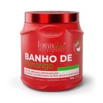 Forever Liss Máscara Banho De Verniz Morango 1kg Original!