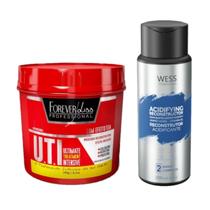 Forever Liss Mascara UTI 240g + Wess Nano Passo 2 - 250ml