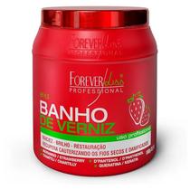 Forever Liss Máscara Verniz De Morango 1kg Forever Liss Máscara Verniz De Morango 1kg