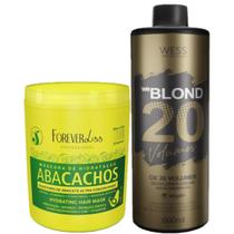 Forever Liss Mask Abacachos 950g+ Wess OX 20 Vol. 900ml