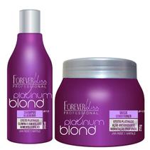 Forever Liss Platinum Blond - Kit Manutenção Desamarelador