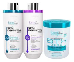 Forever Liss Progressiva 3D Sem Formol + Mask Botox Zero 1Kg