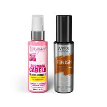 Forever Liss Serum Desmaia Cabelo 60ml + Wess Finish 50ml