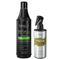 Forever Liss Sh Cleaning 500ml + Wess We Wish Blond 260ml