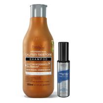 Forever Liss Shampoo Cauter Restore 300g + Wess We Wish 50ml