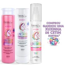 Forever Liss Shampoo,Condicionador,Protetor Mágia Unicórnio