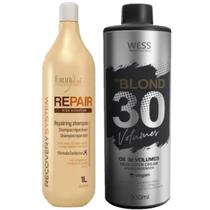 Forever Liss Shampoo Repair 1L + Wess OX 30 Vol. 900ml