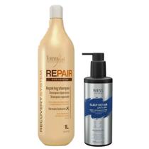 Forever Liss Shampoo Repair 1L + Wess Sleep Repair 250ml