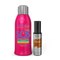 Forever Liss SOS Reconstrutor Capilar + Wess Finish 50ml