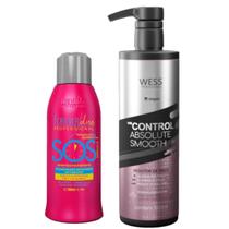 Forever Liss SOS Reconstrutor + Wess We Control. 500ml