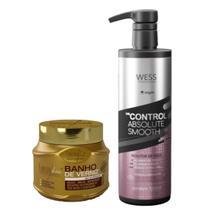 Forever Mask Banho de Verniz 250g+ Wess We Control. 500ml