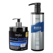 Forever Mask Biomimetica 500g + Wess Nano Passo 1 - 500ml
