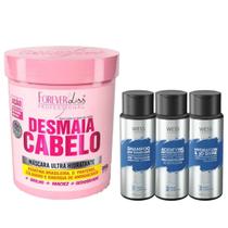 Forever Mask Desmaia Cabelo 950g + Wess Kit Nano Sel. 250ml