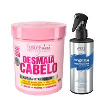 Forever Mask Desmaia Cabelo 950g + Wess We Wish 260ml