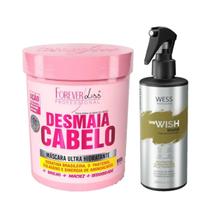 Forever Mask Desmaia Cabelo 950g + Wess We Wish Blond 260ml