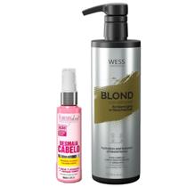 Forever Serum Desmaia Cabelo 60ml+ Wess Blond Cond. 500ml