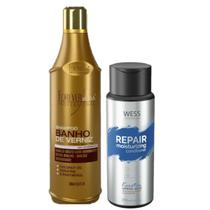 Forever Sh Banho de Verniz 500ml + Wess Cond. Repair 250ml