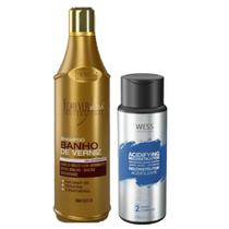 Forever Sh Banho de Verniz 500ml + Wess Nano Passo 2 - 250ml