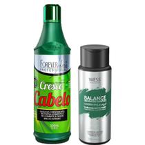 Forever Sh Cresce Cabelo 500ml + Wess Balance Cond. 250ml