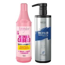 Forever Sh Desmaia Cabelo 500ml + Wess Shampoo Repair 500ml