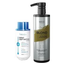 Forever Sh SemiDefinitiva 300ml + Wess Blond Shampoo 500ml