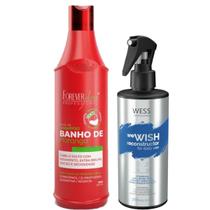 Forever Shampoo de Morango 500ml + Wess We Wish 260ml