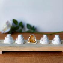 Forma 03 Partes para chocolate Bolo Detalhado Pequeno Bwb 851