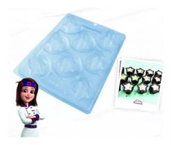 Forma 03 Partes para chocolate Copo Mousse 14 Bwb Cod: 10330