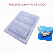 Forma 03 Partes Tablete Melhor Pai De Todos Bwb Cod 10171