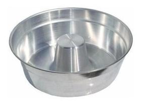 Forma 18 Cm Pudim Bolo Alumínio Brilhante 1 Unidade Forma 18 Cm Pudim Bolo Alumínio Brilhante 1 Unidade