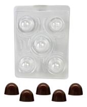 Forma 3 Partes Com Silicone Para Bombom Bombons 20g Molde