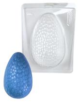 Forma 3 Partes Silicone Ovo Páscoa 500g Texturizado Gouge Forma 3 Partes Silicone Ovo Páscoa 500g Texturizado Gouge