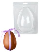 Forma 3 Partes Silicone P/ Chocolate Ovo Páscoa 750g Grande