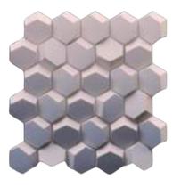 Forma 3d Abs Cimento/gesso Colmeia 45x45cm